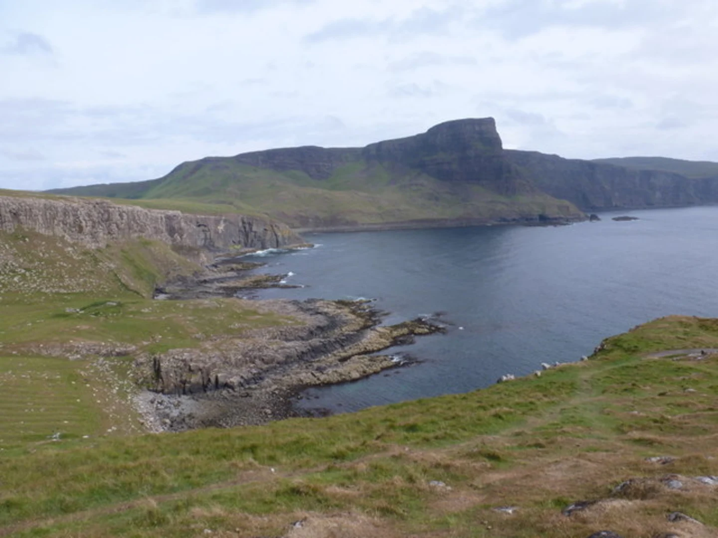 An image depicting the trail Waterstein Head Walk and its surrounding area.