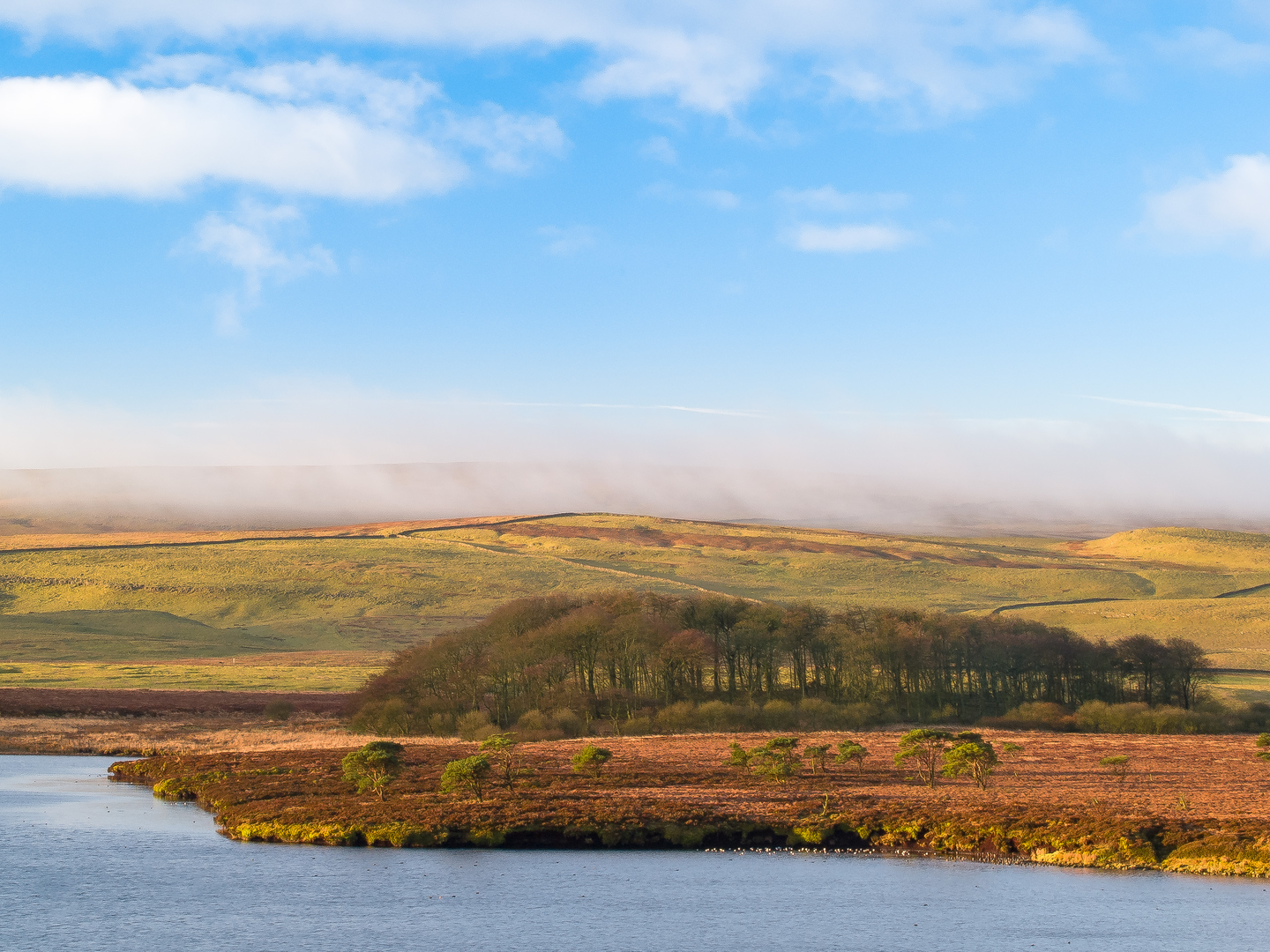 An image depicting the trail Attermire Scar and Malham Tarn from Stainforth and its surrounding area.