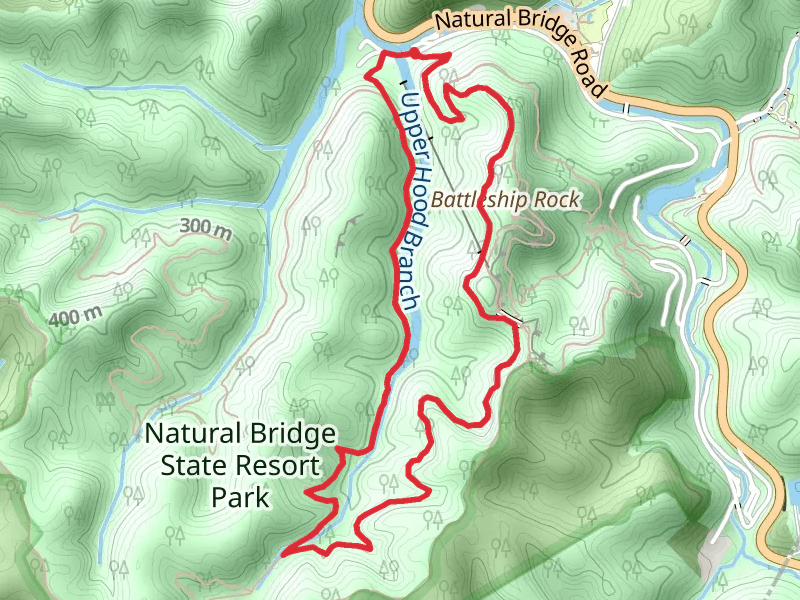 Rock Garden Trail and Hood's Branch Trail Loop