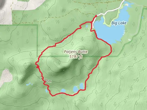 Patjens Lakes Loop Trail