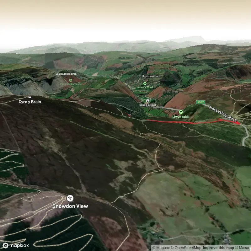 Ponderosa to Eglwyseg view Loop