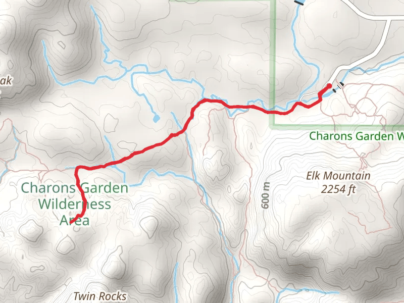 Charon's Garden and Crab Eyes Trail