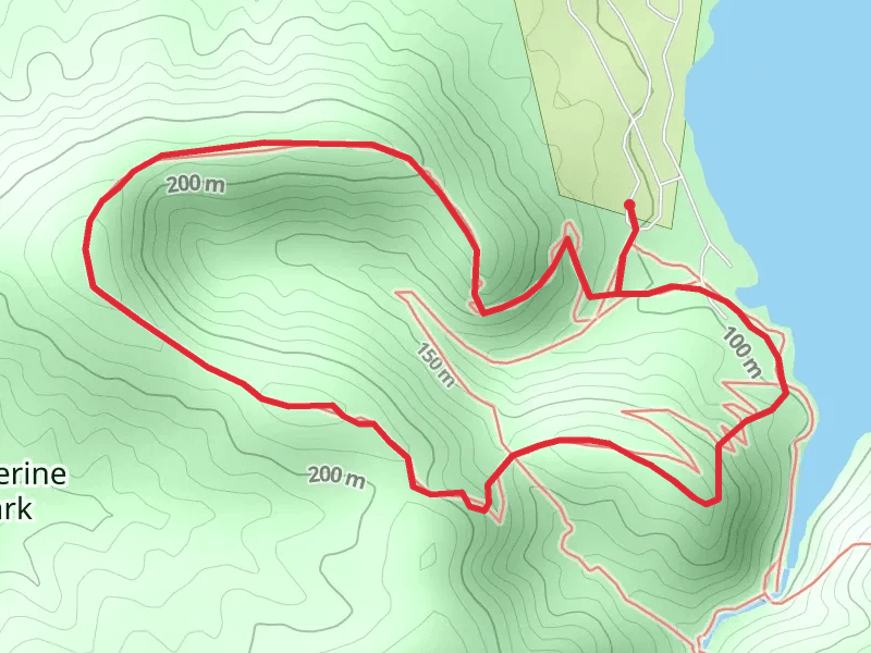 Lake Catherine State Park Loop