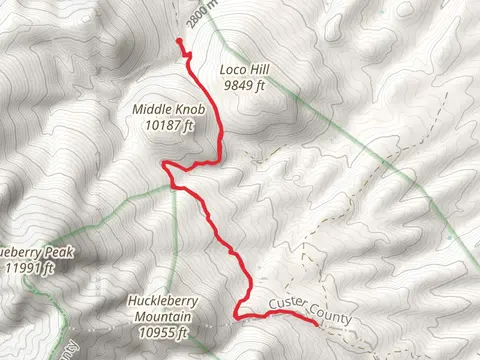 Cottonwood Creek via Rainbow - 1336