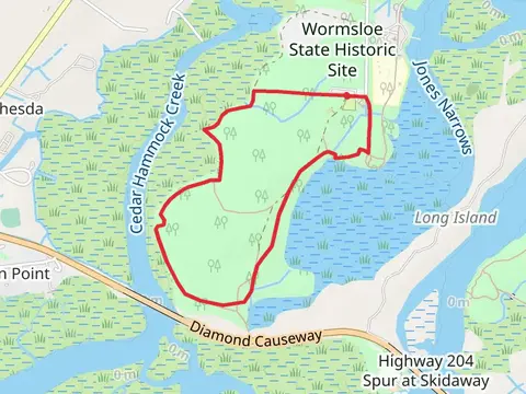 Wormsloe's Family Burial Ground Loop