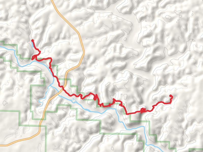 Ozark Trail - Eleven Point Section from McCormarck Lake