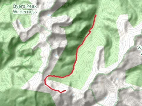Saint Louis Peak via Saint Louis Creek Road