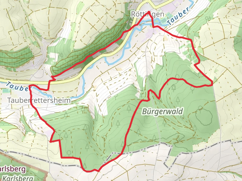 Wuertt Weinwanderweg and Steinweg