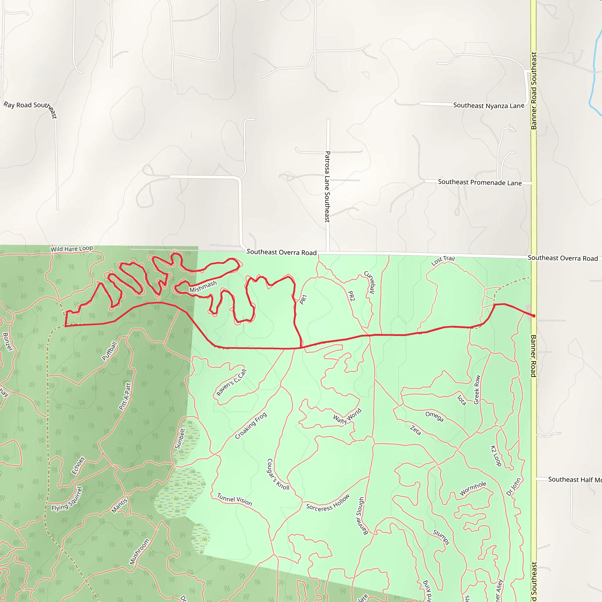 Mishmash Loop mobile static map