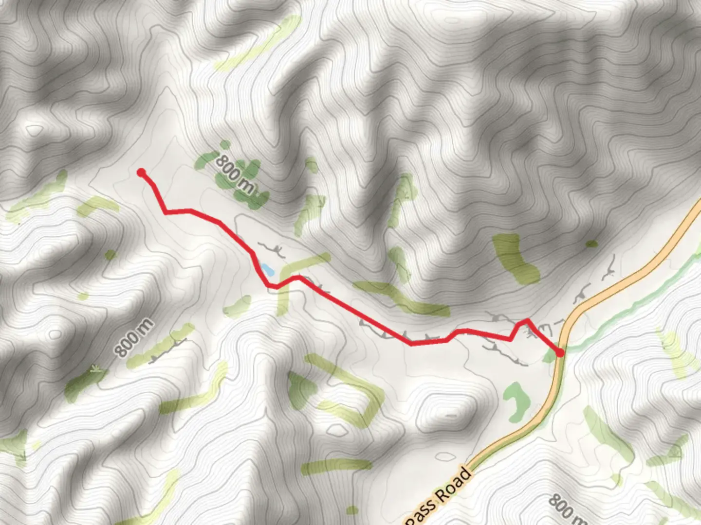 An image depicting the trail Dromedary Hill Track and its surrounding area.