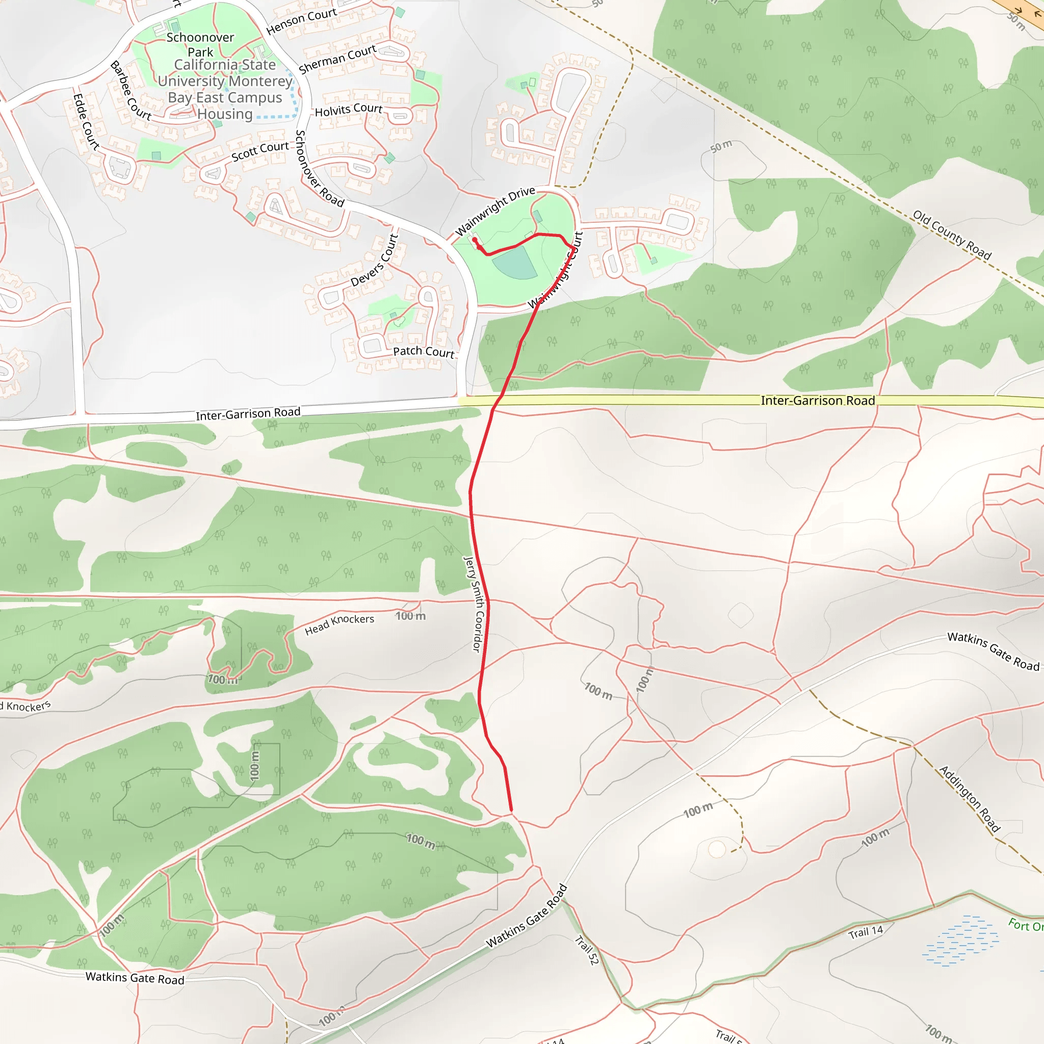 Jerry Smith Cooridor mobile static map