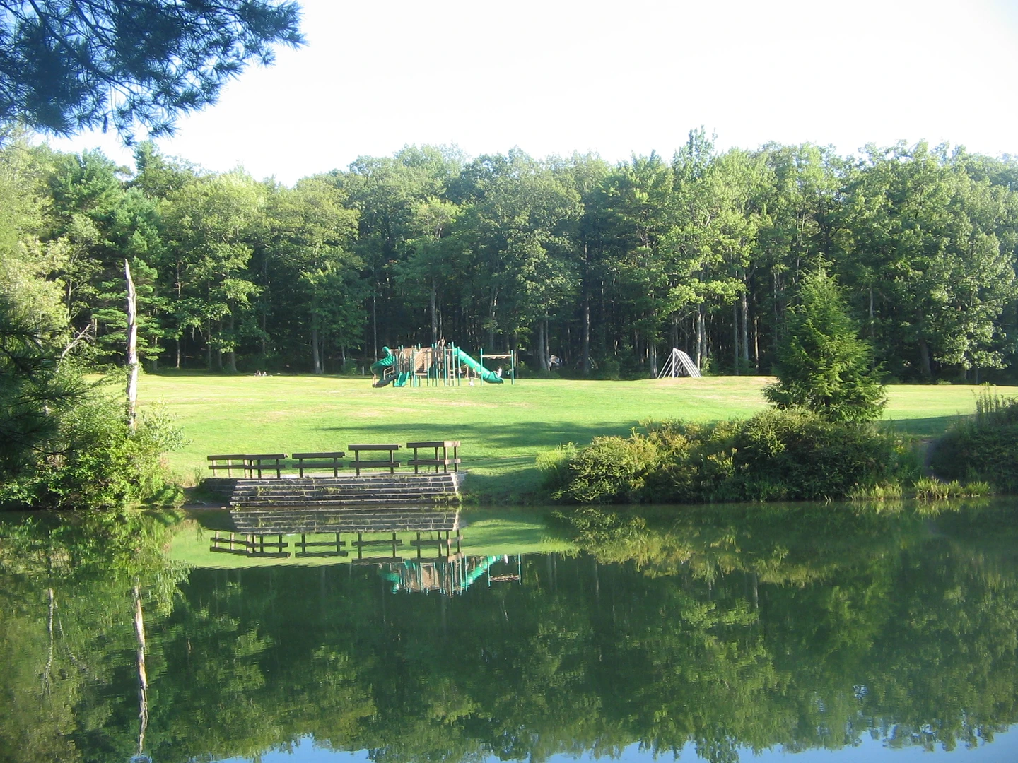 An image depicting the trail Fireline Trail - Hickory Run and its surrounding area.