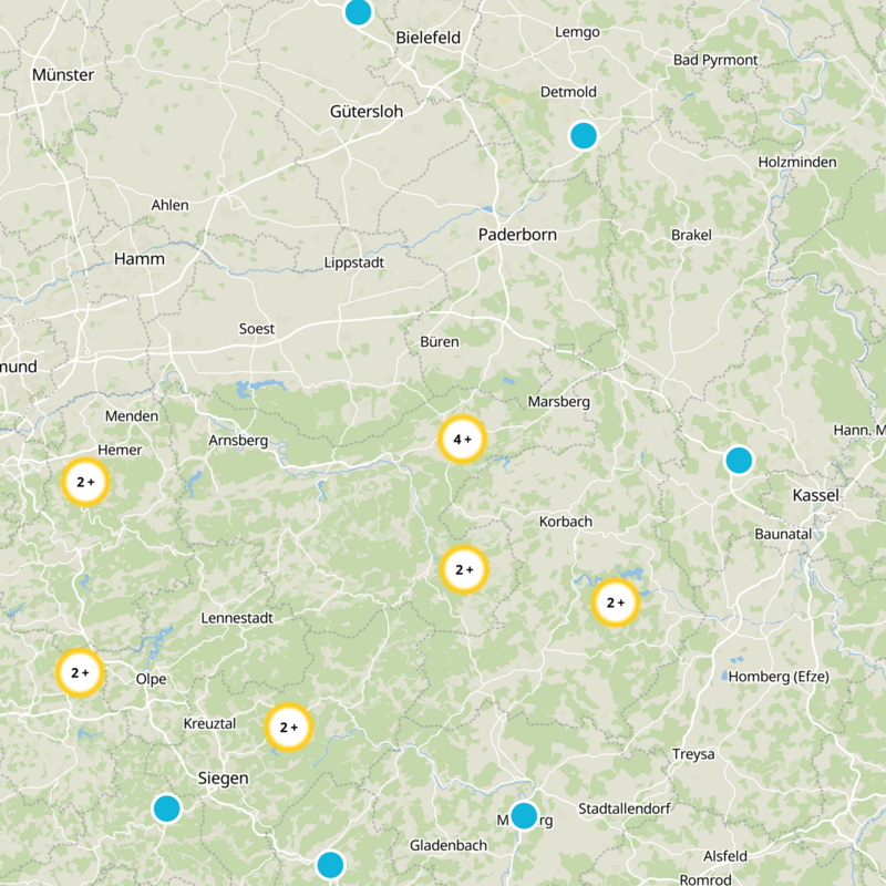 Hochsauerlandkreis Static Map