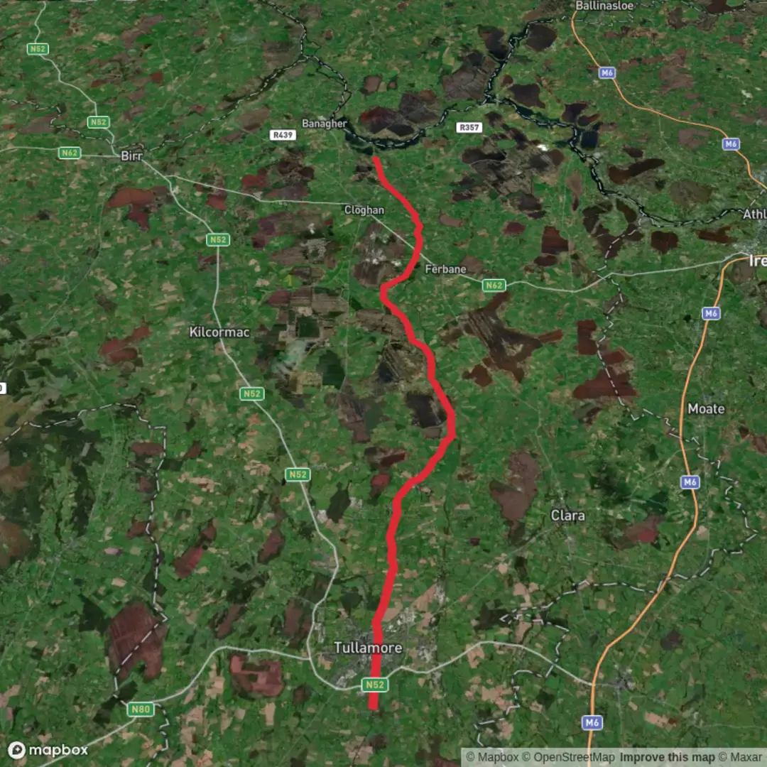 An image depicting the trail R35 A259 - May 9 and its surrounding area.