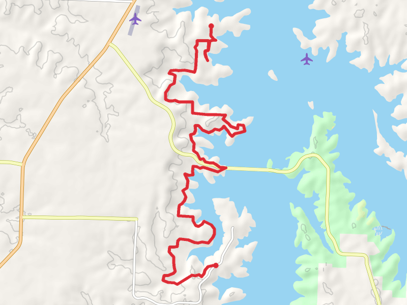 Rutledge Bluff Overlook Trail