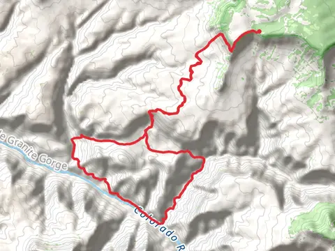 Bill Hall, Tapeats Creek and Deer Creek Loop Trail