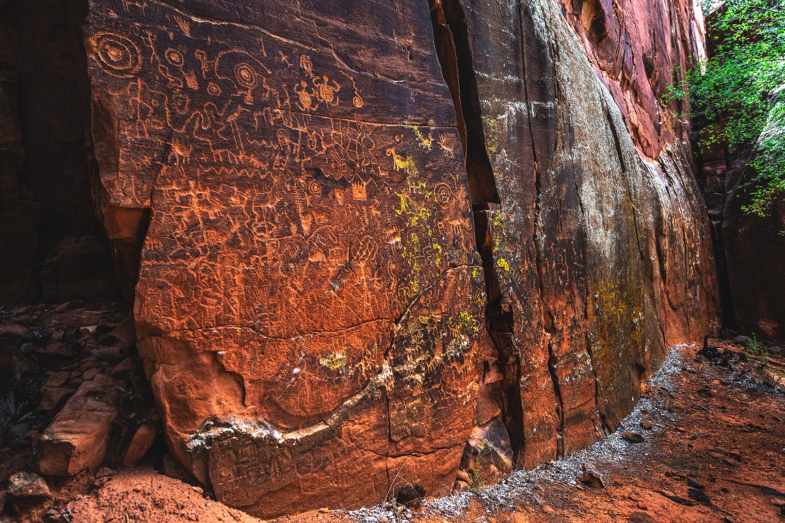 An image depicting the trail Sacred Mountain Trail and its surrounding area.