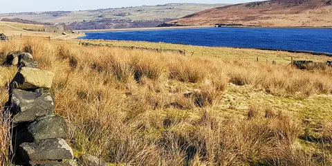 Lobb Mill - Stoodley Pike and Withens Clough Reservoir