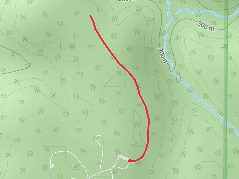 Hikes in Campsite - Ledges State Park Campground