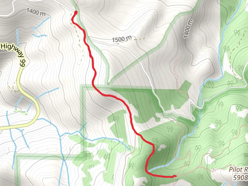 Pacific Crest Trail and Ashland
