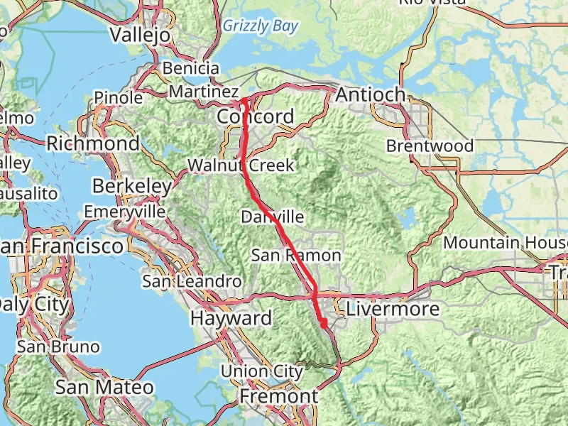 Iron Horse Trail and San Ramon Valley Trail