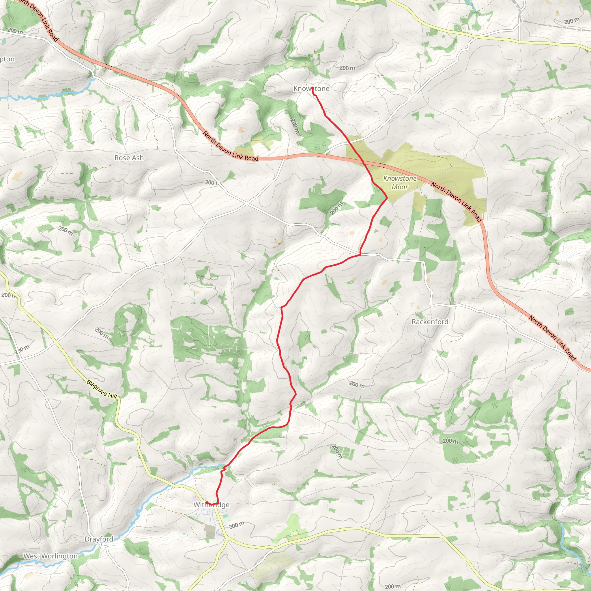 Witheridge to Knowstone Walk | Devon | England