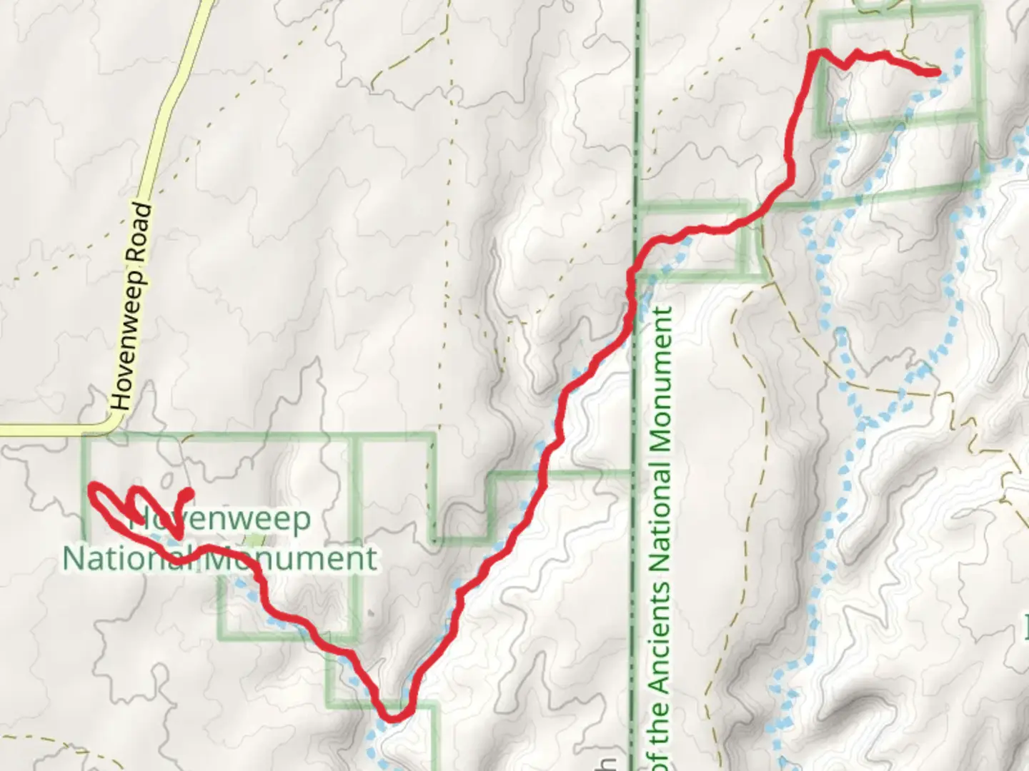 Hackberry Canyon via Ruins Trail | Montezuma County | Colorado