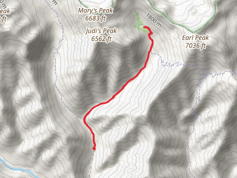 Bean Creek Basin Backcountry Camping via Beverly Turnpike Trail