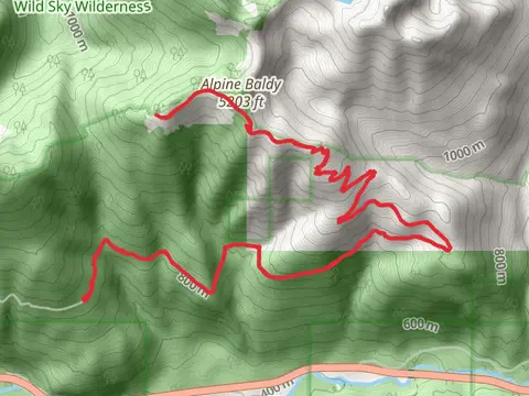 Alpine Baldy Trail