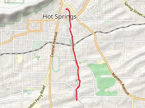 Hot Springs Creek Greenway Trail
