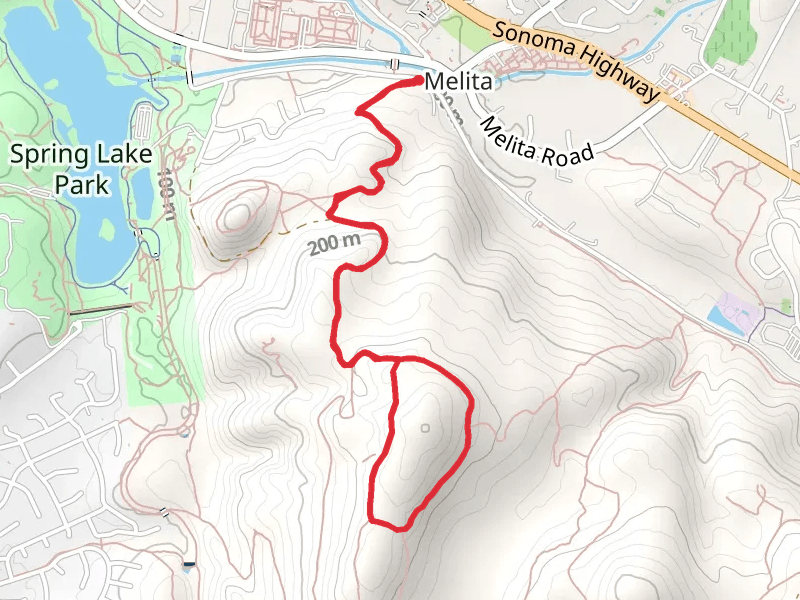 Orchard Loop via Cobblestone Trail