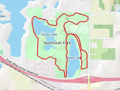 Grass Lake and Forest Lake Loop