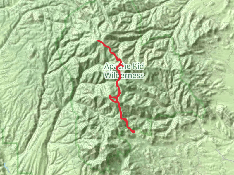 West Blue Mountain-Blue Mountain-Apache Kid Peak-San Mateo Peak