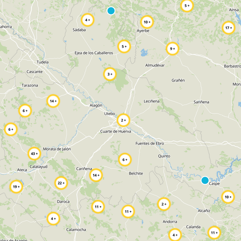 Zaragoza Static Map