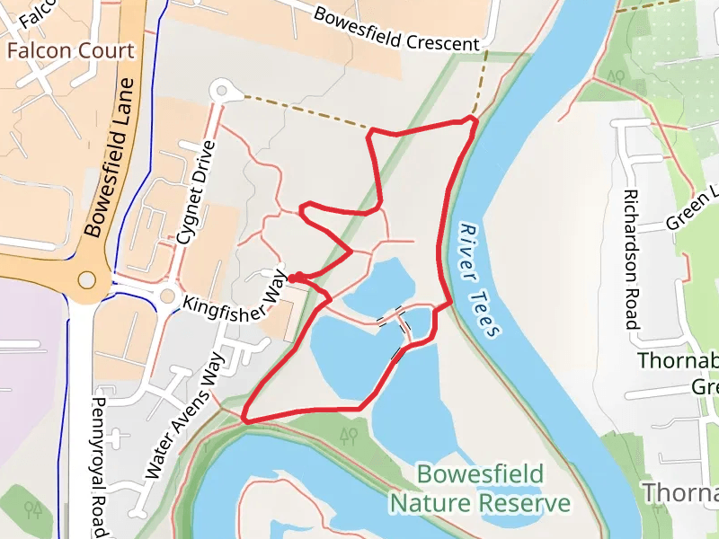 Bowsfield Nature Reserve and Black Bobbies Field Nature Reserve Loop