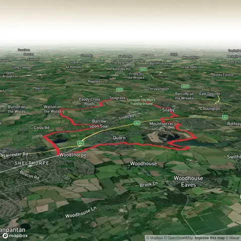 Brook Street Loop via Swithland Reservoir