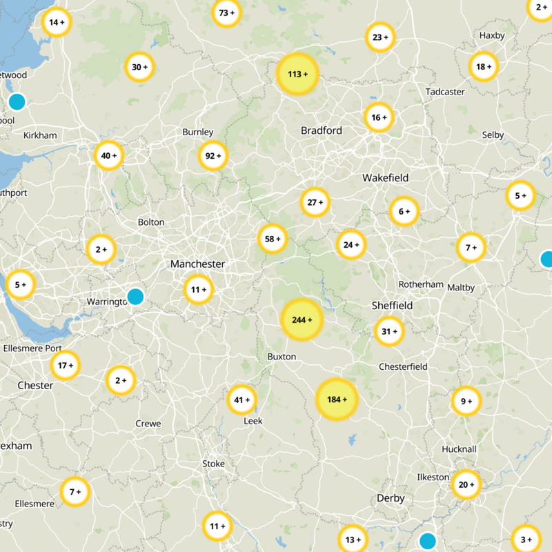 Glossop Static Map