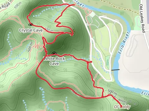Crystal Cave - Bridges - Foshee Loop Trail