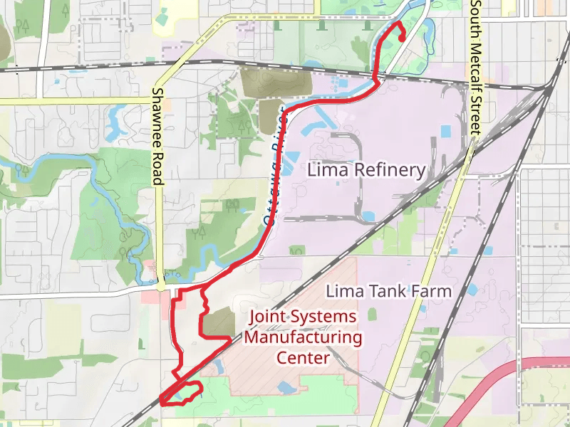 Rotary Riverwalk South from Collett Street Park
