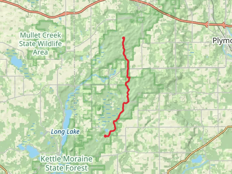 Kettle Moraine State Forest-Northern Unit Main and Ice Age Trail