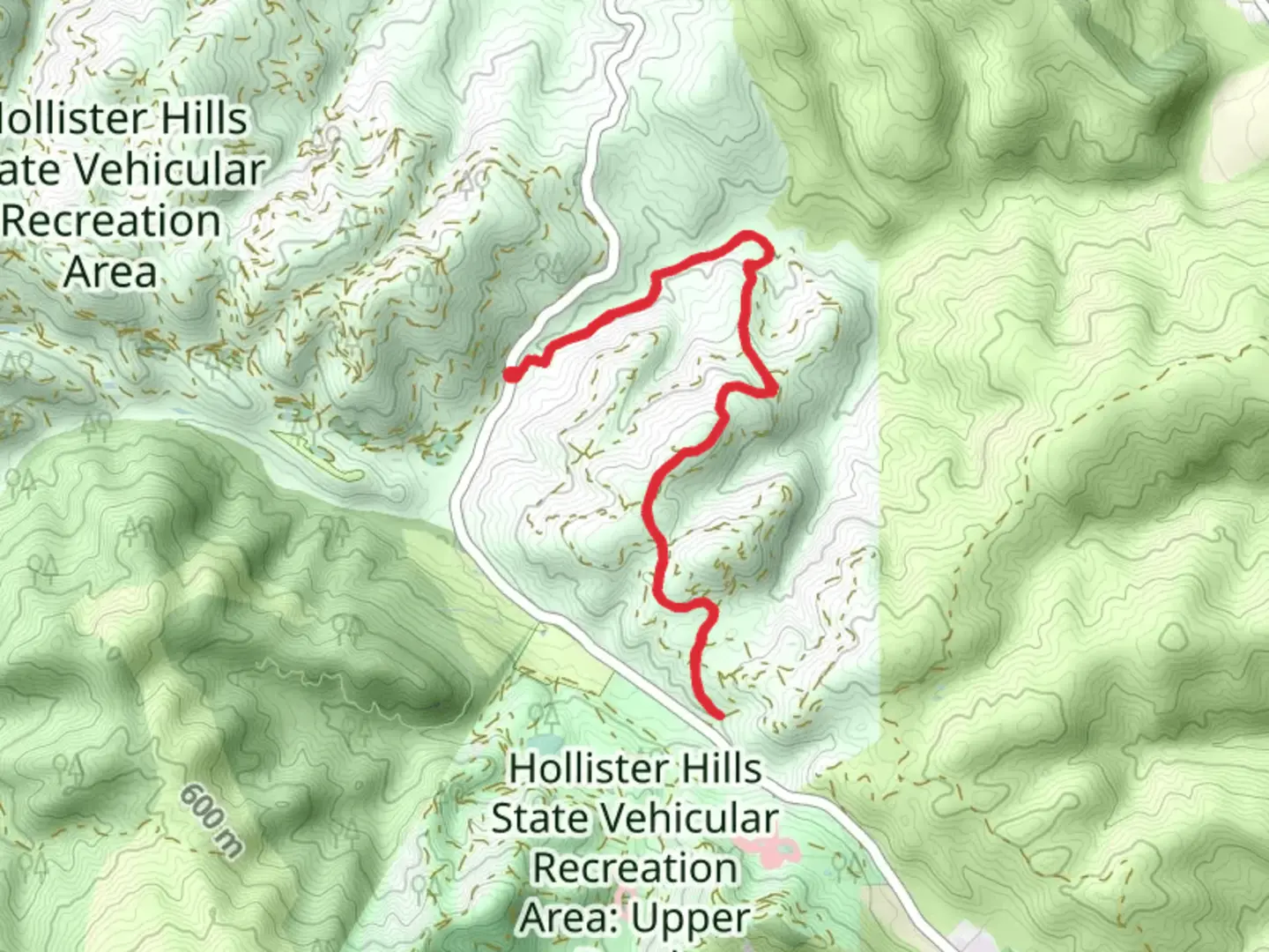 An image depicting the trail Hudner Pass Trail and its surrounding area.