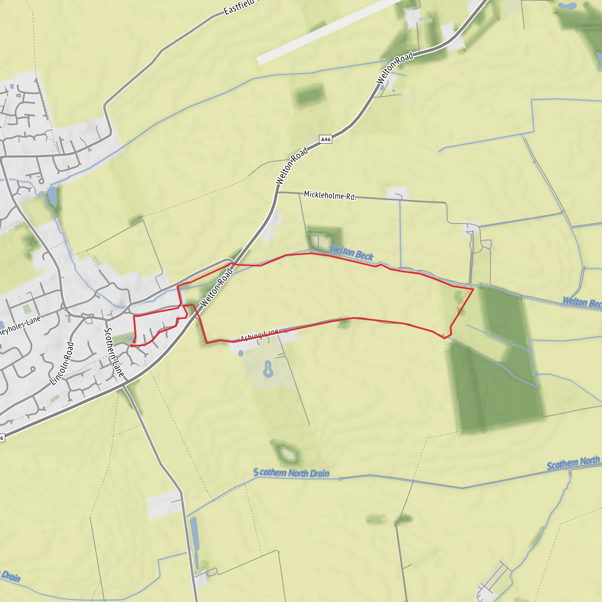 Dunholme Nat Reserve mobile static map