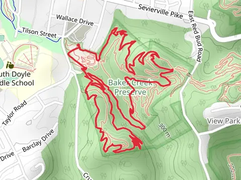 Baker Creek Preserve Loop