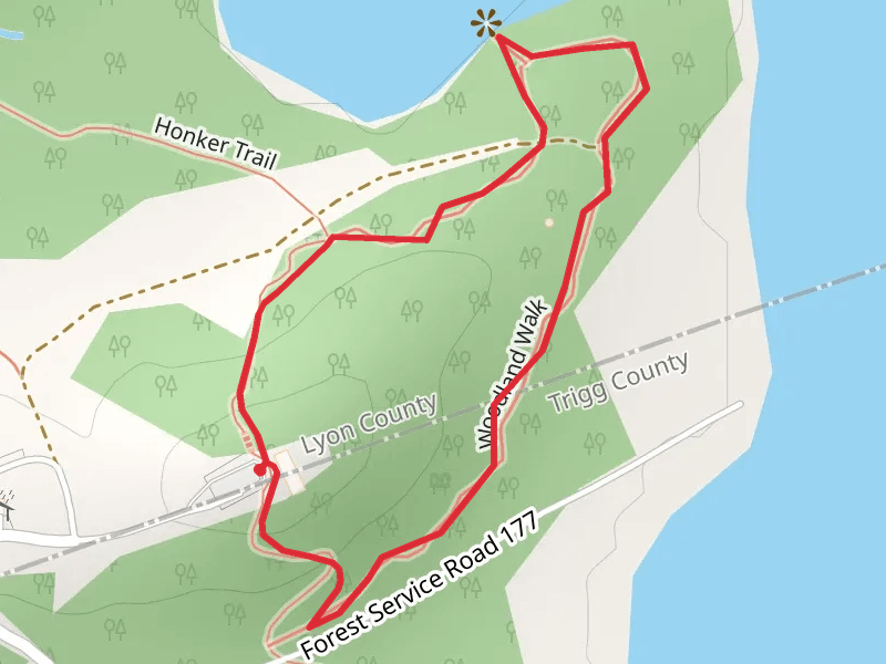 Honker Lake Shore Loop