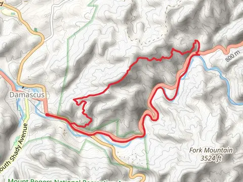 Appalachian and Virginia Creeper Loop Trail