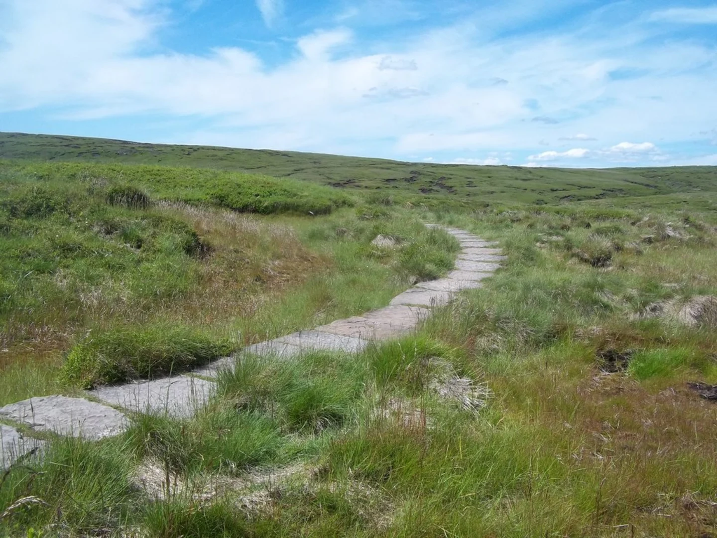 An image depicting the trail Bleaklow Hill Walk and its surrounding area.