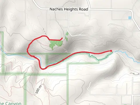 Cowiche Canyon Trail and Winery Trail