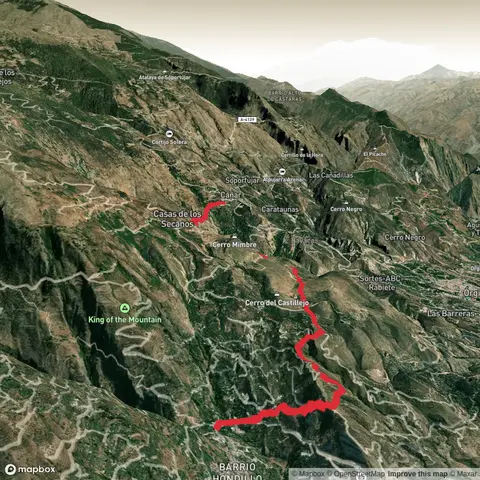 Lanjaron to Cáñar via Secano de Canar