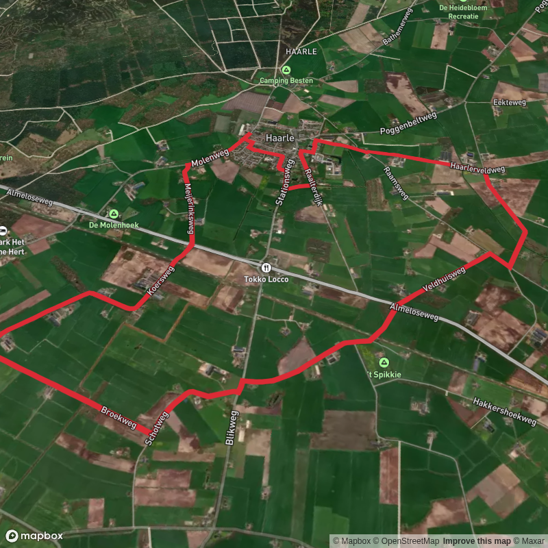 Koers Weg and Veldhuis Weg Loop