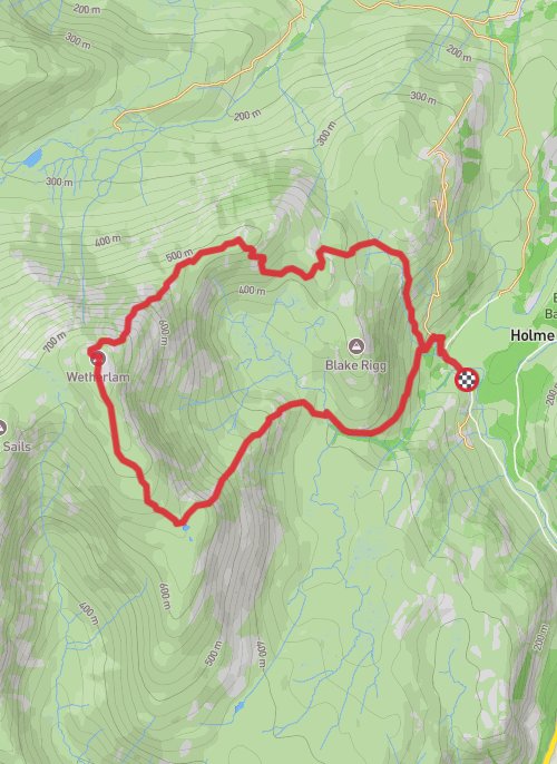 A map preview of the recording Untitled recording.